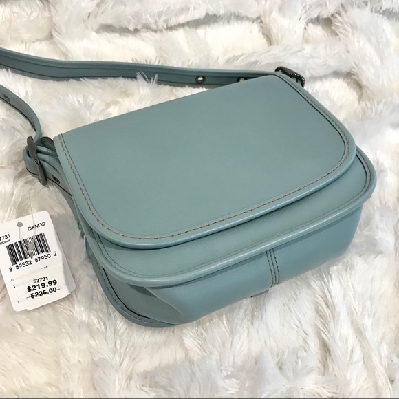 Coach Handbags - COACH Leather Saddle  Crossbody Bag F57731 NWT